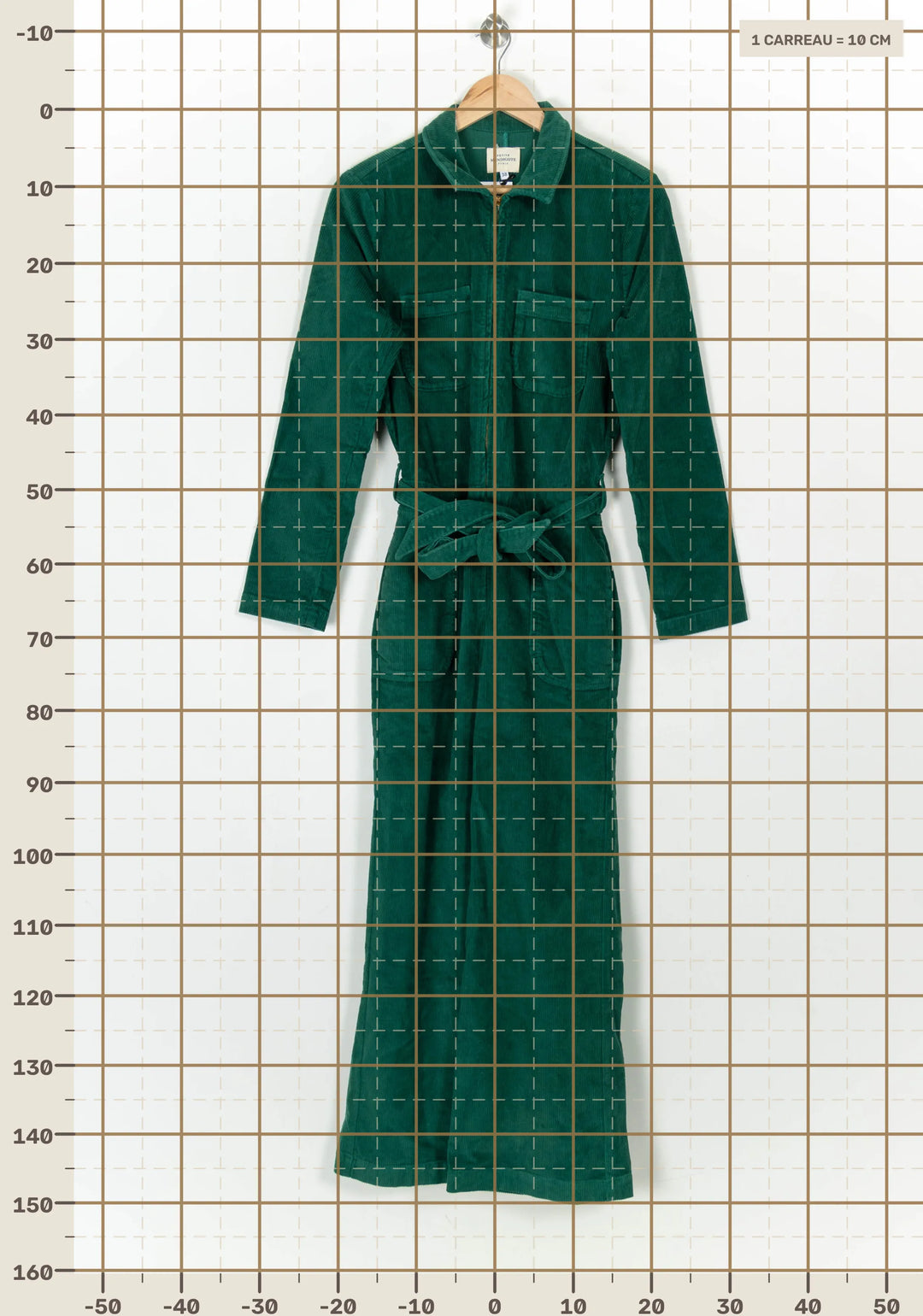 Combinaison Verte - Taille M/38 de la marque Petite Mendigote | PARAD119638 - Vendu par Paradigme - Image 4
