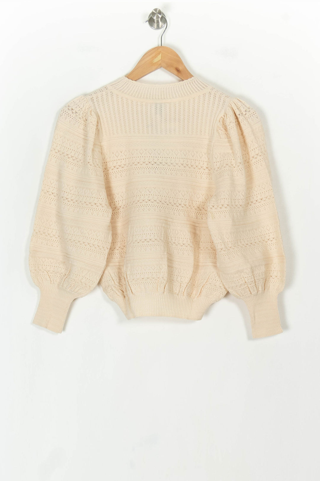 Pull Beige - Taille XS/34 de la marque Petite Mendigote | PARAD119639 - Vendu par Paradigme - Image 5