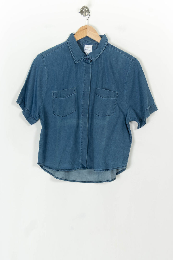 Chemise Bleue - Taille S/36 de la marque Petite Mendigote | PARAD119641 - Vendu par Paradigme - Image 2