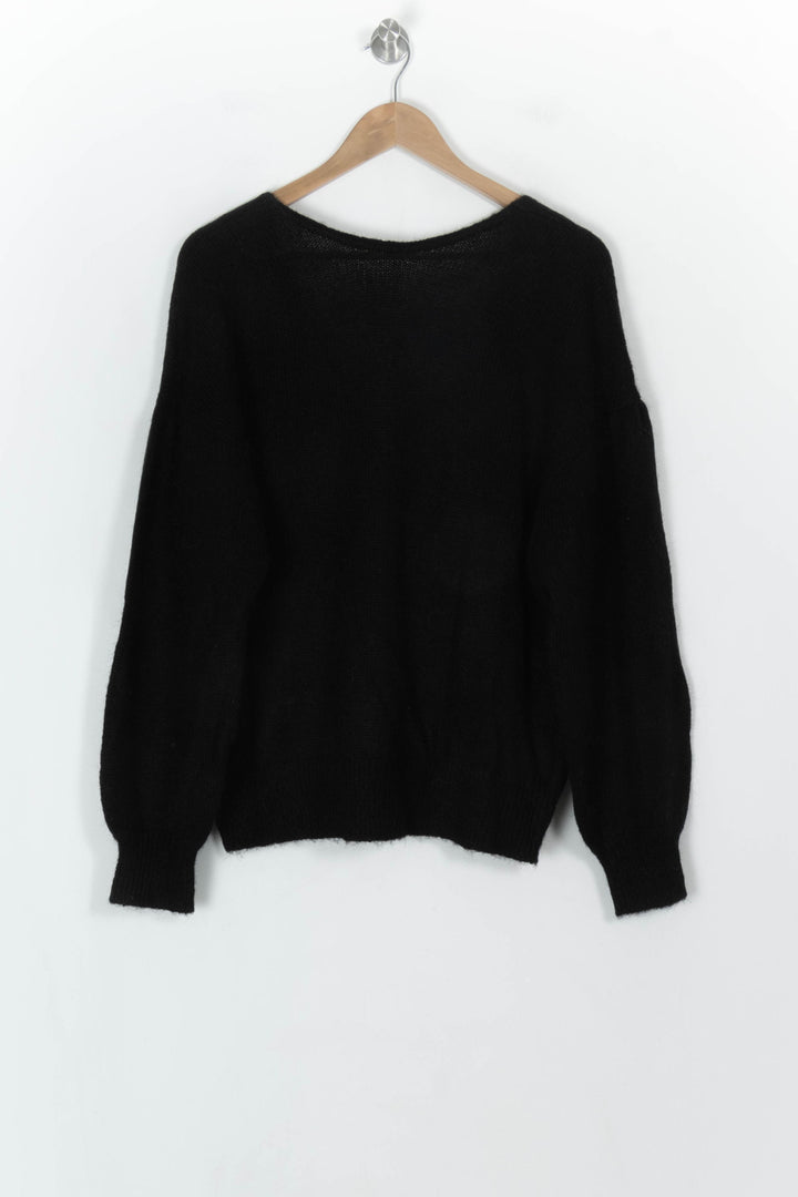 Pull Noir - Taille XL/42 de la marque Petite Mendigote | PARAD119643 - Vendu par Paradigme - Image 2