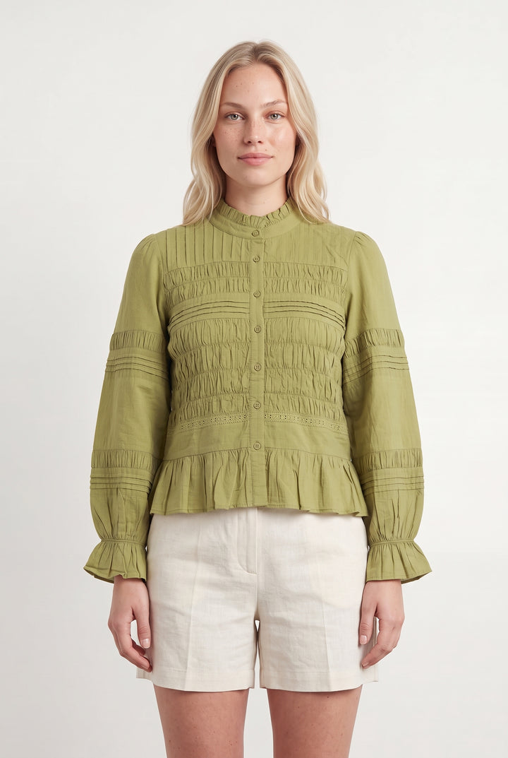 Blouse Verte - Taille L/40 de la marque Petite Mendigote | PARAD119644 - Vendu par Paradigme - Image 1