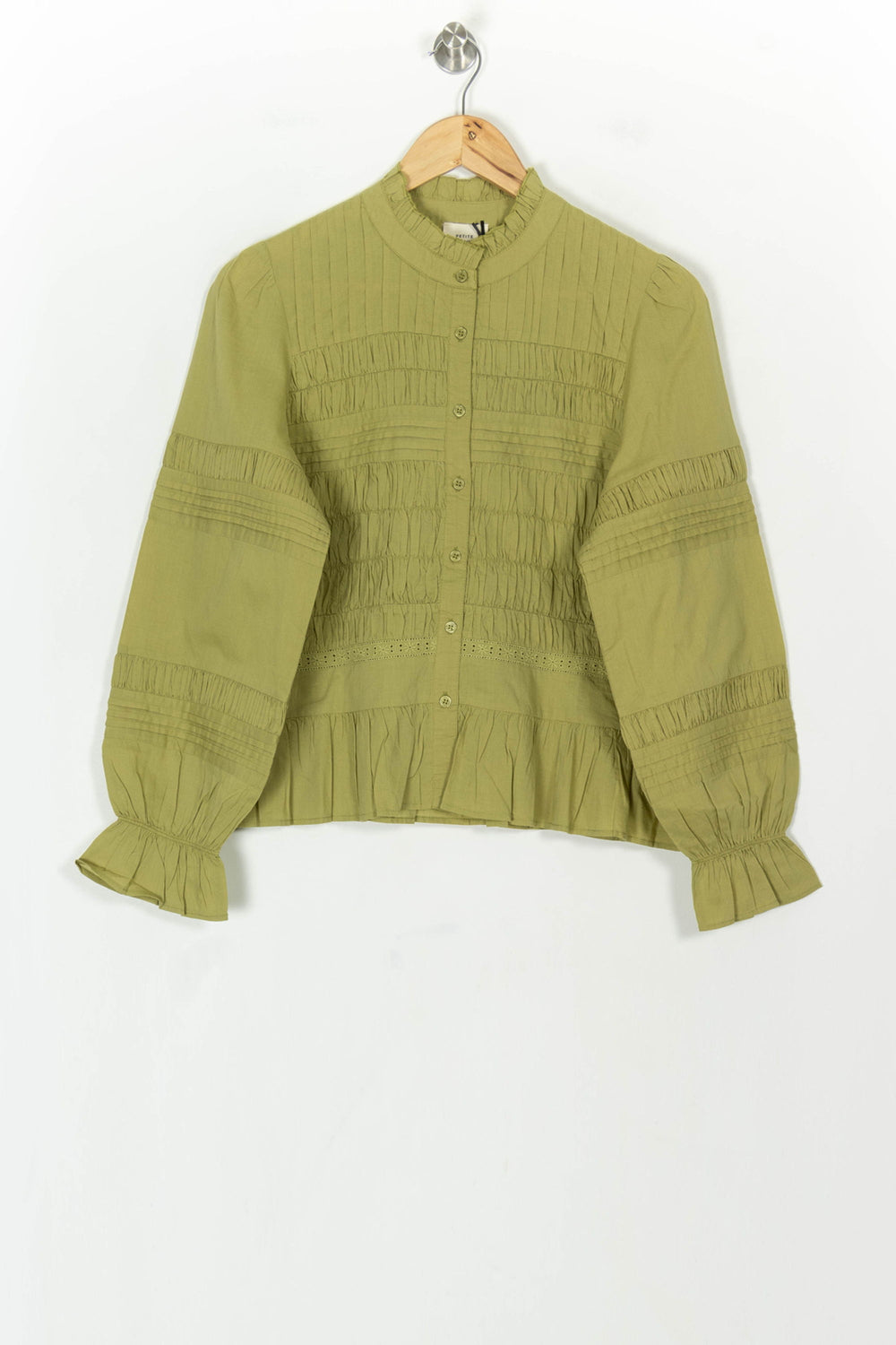 Blouse Verte - Taille L/40 de la marque Petite Mendigote | PARAD119644 - Vendu par Paradigme - Image 2