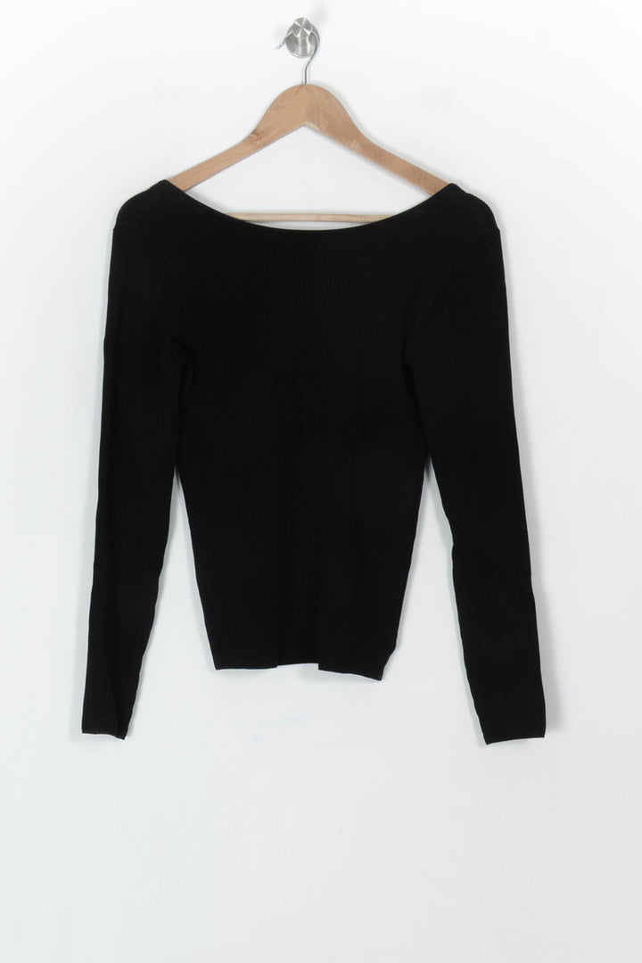 Pull Noir - Taille L/40 de la marque Petite Mendigote | PARAD119648 - Vendu par Paradigme - Image 2