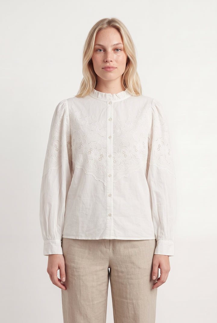 Blouse Blanche - Taille L/40 de la marque Petite Mendigote | PARAD119649 - Vendu par Paradigme - Image 1