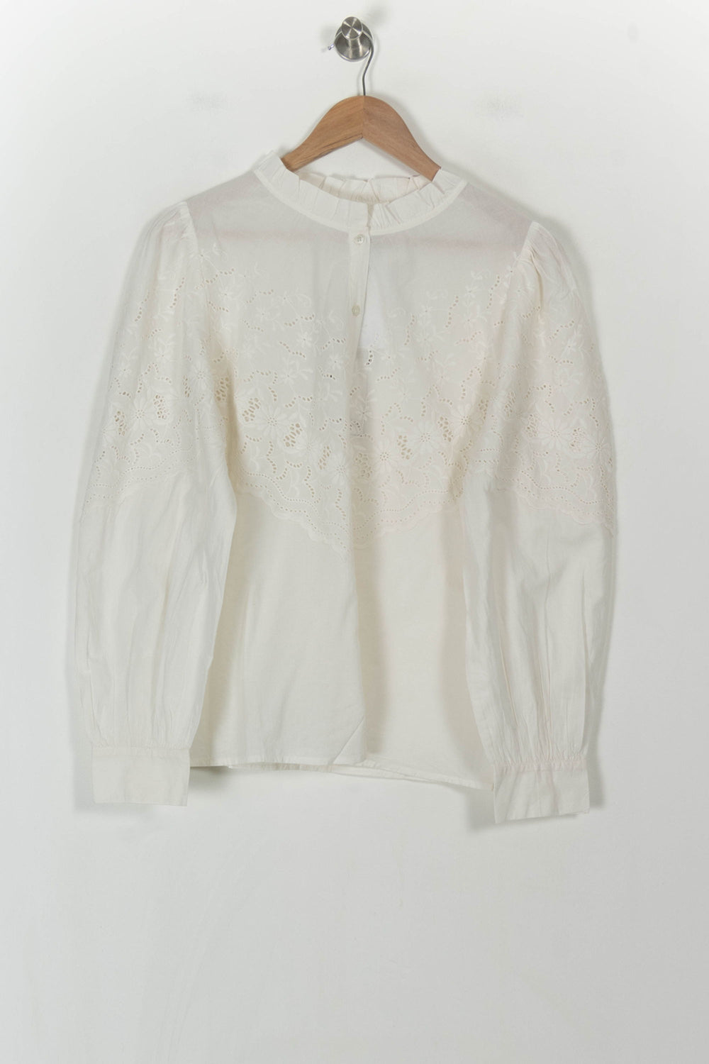 Blouse Blanche - Taille L/40 de la marque Petite Mendigote | PARAD119649 - Vendu par Paradigme - Image 2