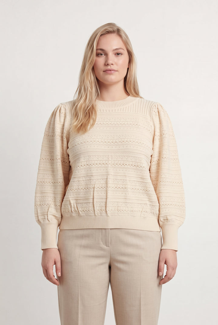 Pull Beige - Taille XL/42 de la marque Petite Mendigote | PARAD119651 - Vendu par Paradigme - Image 1