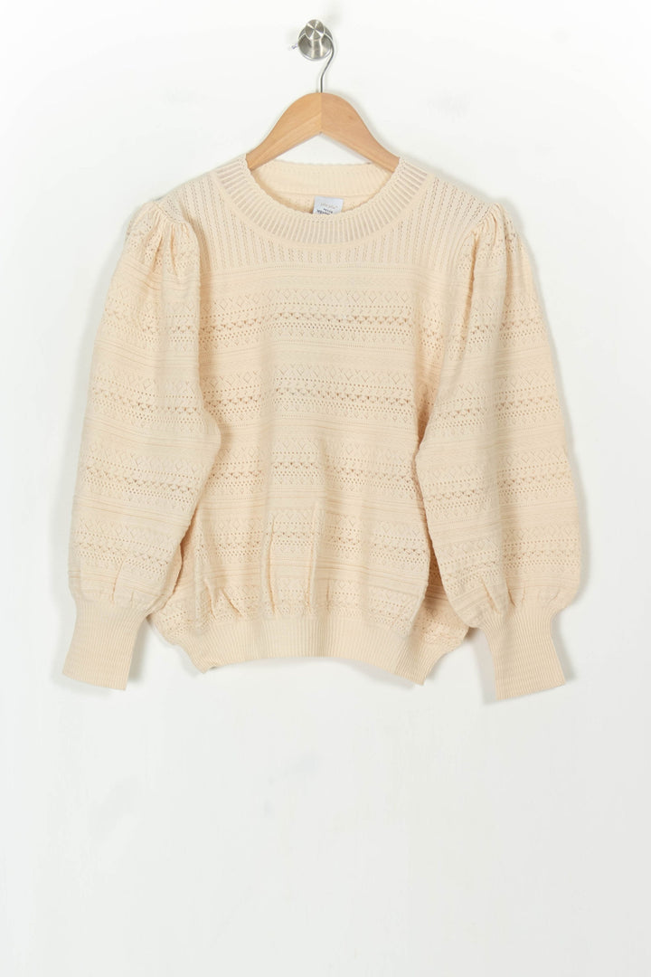 Pull Beige - Taille XL/42 de la marque Petite Mendigote | PARAD119651 - Vendu par Paradigme - Image 2