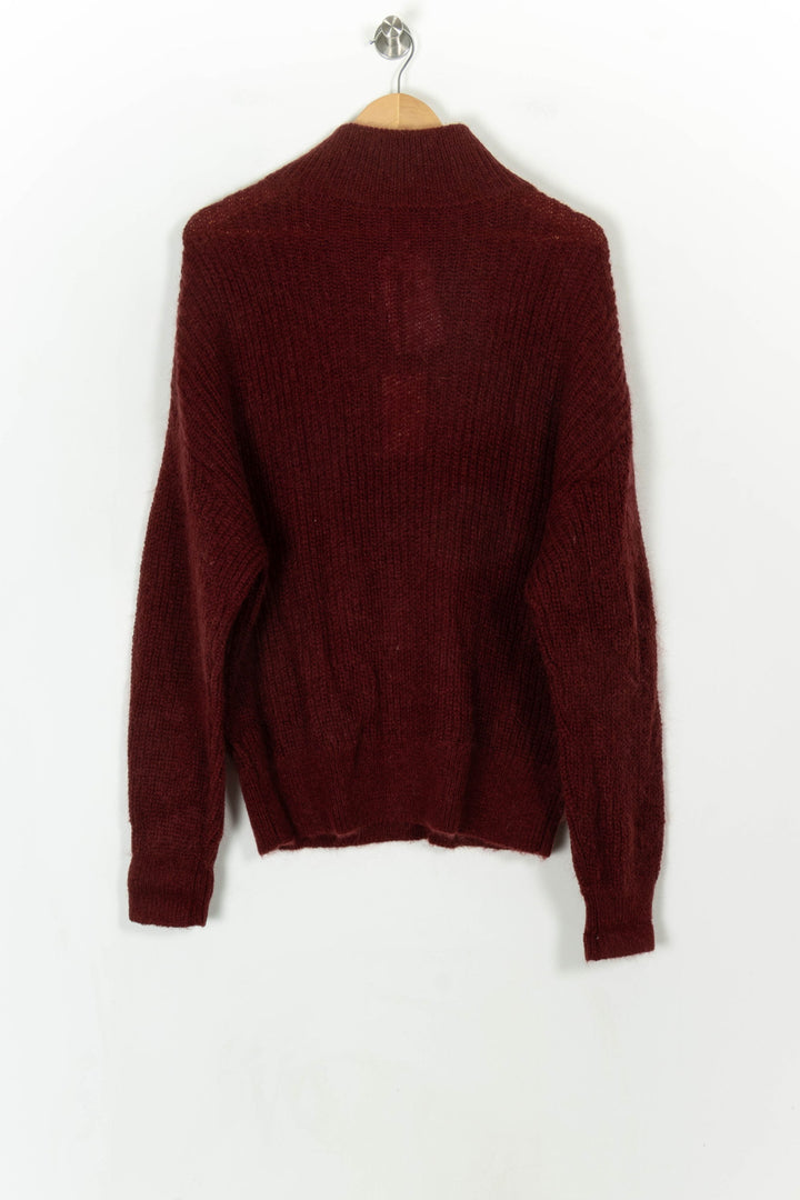 Pull Bordeaux - Taille L/40 de la marque Petite Mendigote | PARAD119653 - Vendu par Paradigme - Image 5