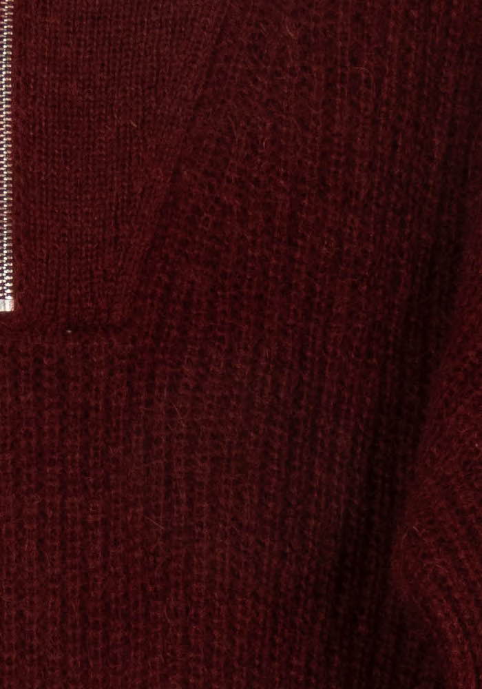 Pull Bordeaux - Taille L/40 de la marque Petite Mendigote | PARAD119653 - Vendu par Paradigme - Image 3
