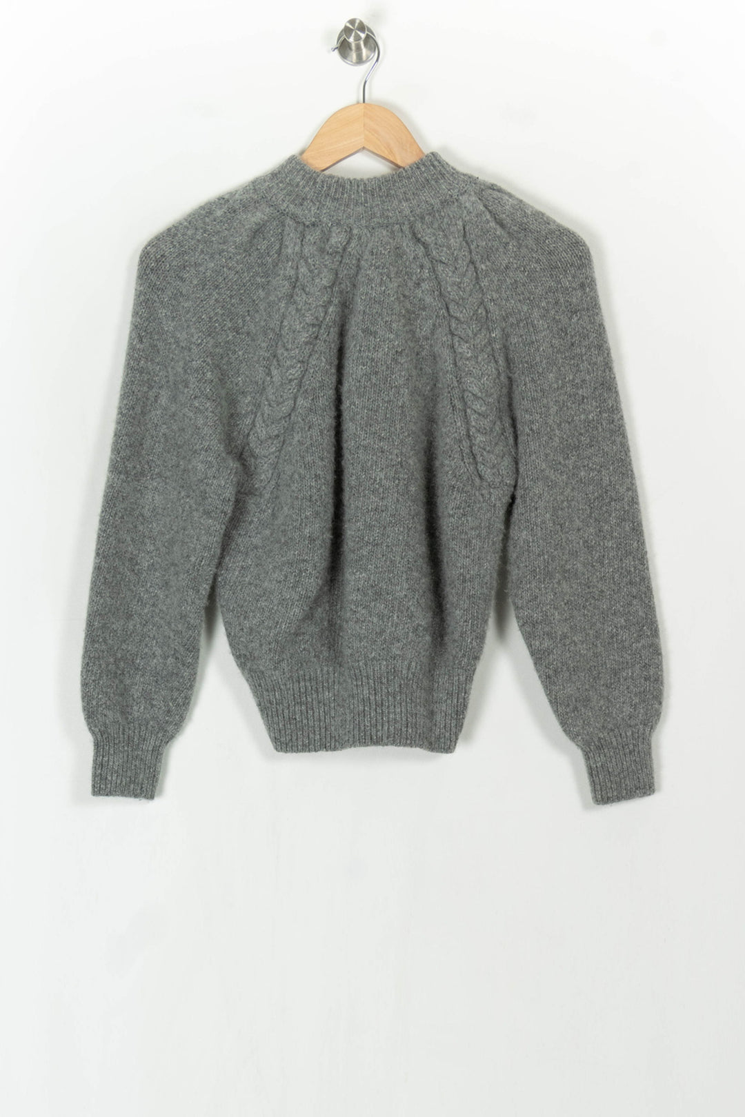 Pull À Col Rond Gris - Taille L/40 de la marque Petite Mendigote | PARAD119654 - Vendu par Paradigme - Image 5