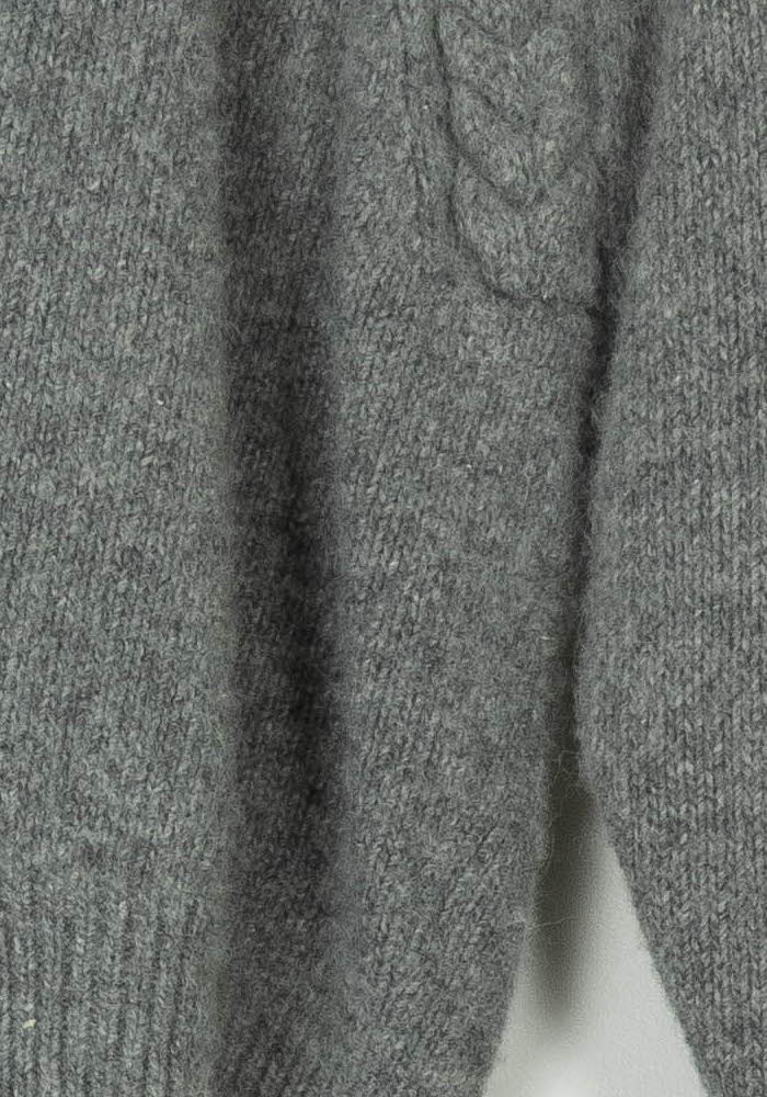Pull À Col Rond Gris - Taille L/40 de la marque Petite Mendigote | PARAD119654 - Vendu par Paradigme - Image 3