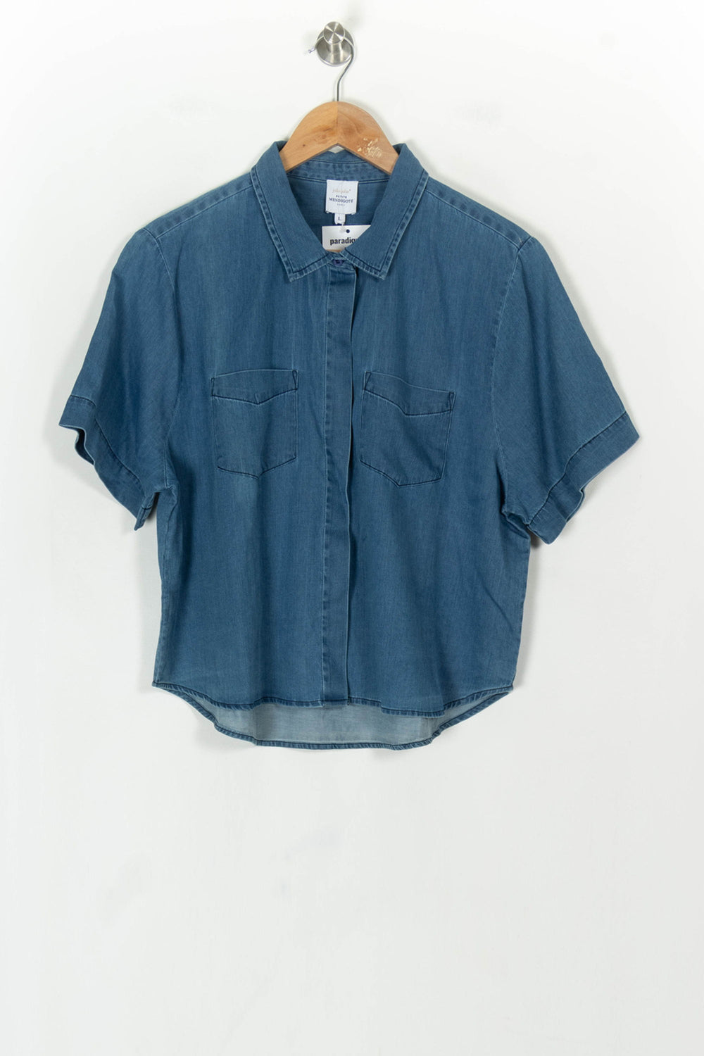 Chemise Bleu - Taille L/40 de la marque Petite Mendigote | PARAD119660 - Vendu par Paradigme - Image 2
