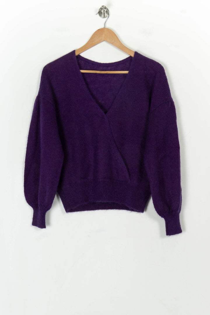 Pull Violet - Taille XS/34 de la marque Petite Mendigote | PARAD119661 - Vendu par Paradigme - Image 5