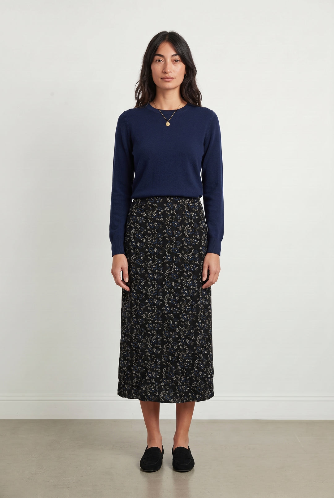 Jupe Longue Noire et Blanche - Taille XS/34 de la marque Petite Mendigote | PARAD119663 - Vendu par Paradigme - Image 1