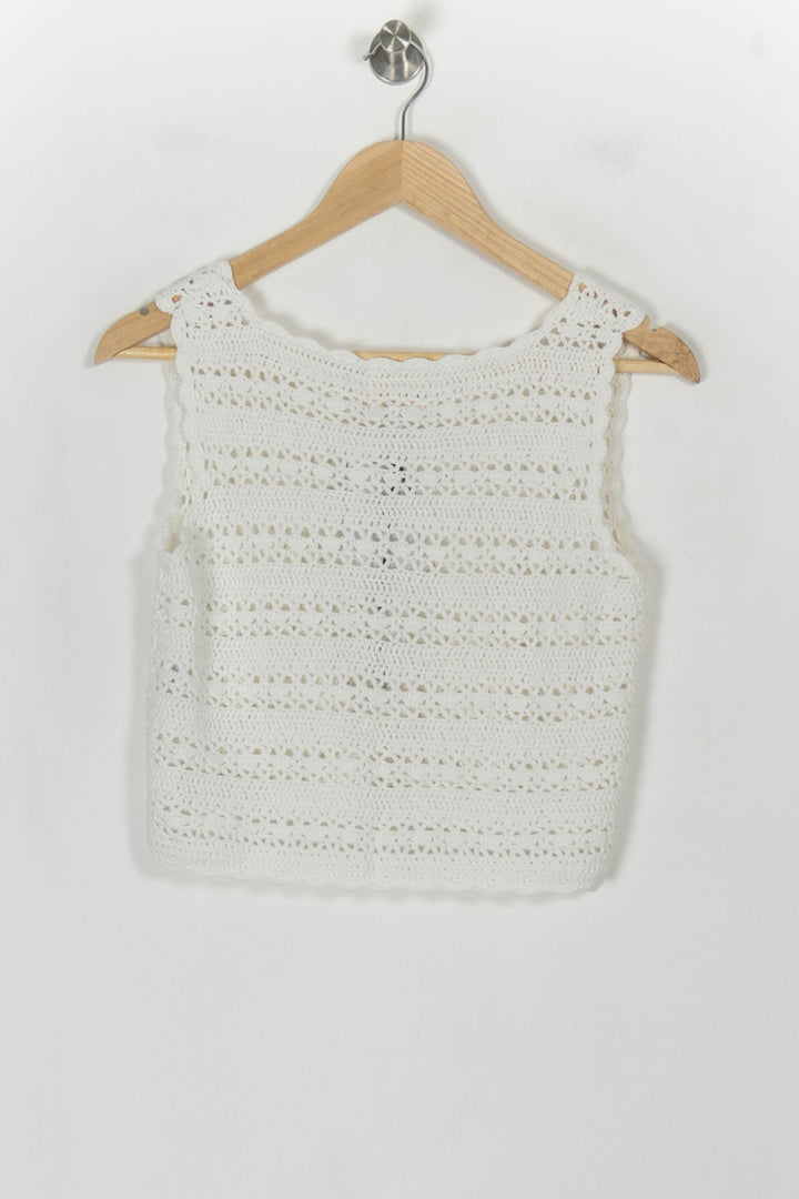 Top Blanc - Taille M/38 de la marque Petite Mendigote | PARAD119665 - Vendu par Paradigme - Image 5