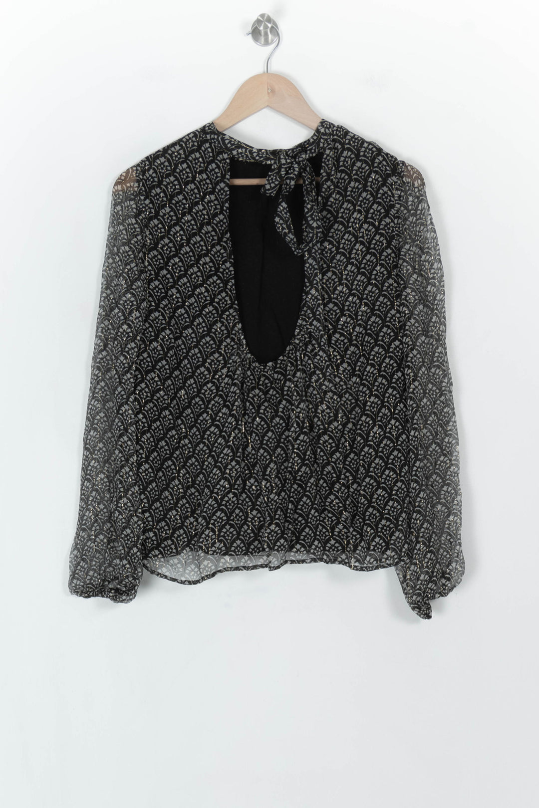 Blouse Noire et Blanche - Taille L/40 de la marque Petite Mendigote | PARAD119666 - Vendu par Paradigme - Image 5