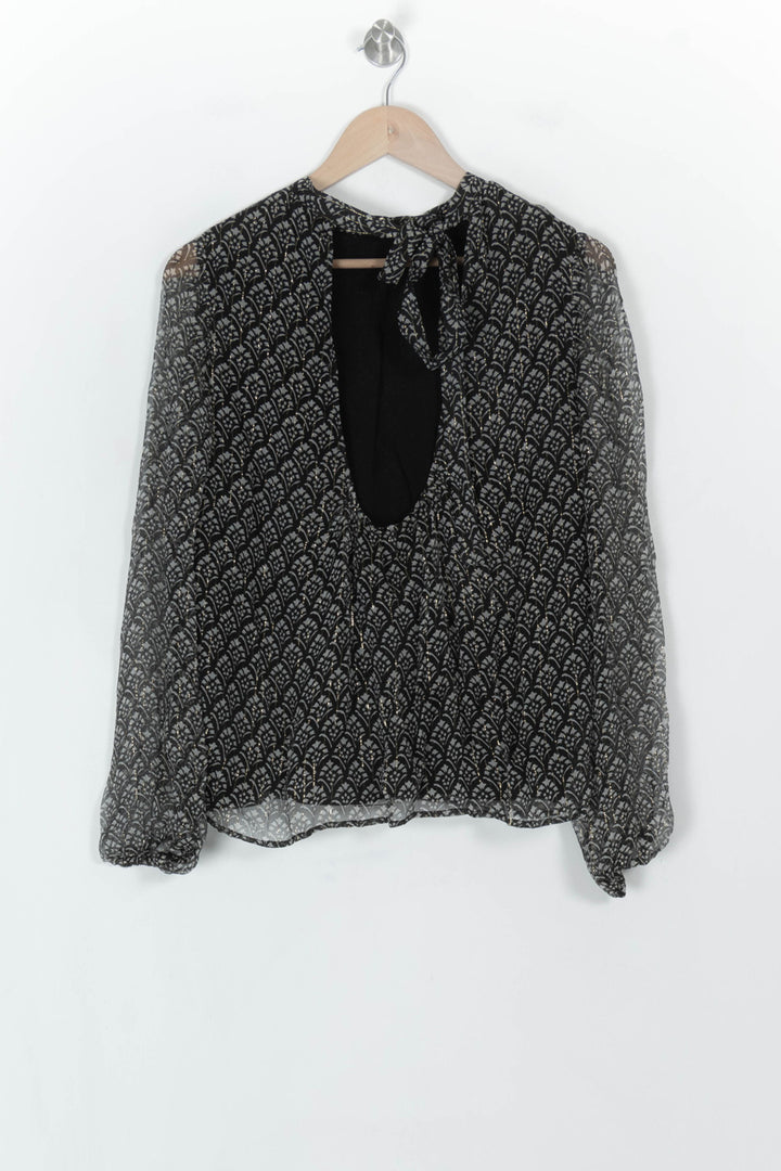 Blouse Noire et Blanche - Taille L/40 de la marque Petite Mendigote | PARAD119666 - Vendu par Paradigme - Image 5