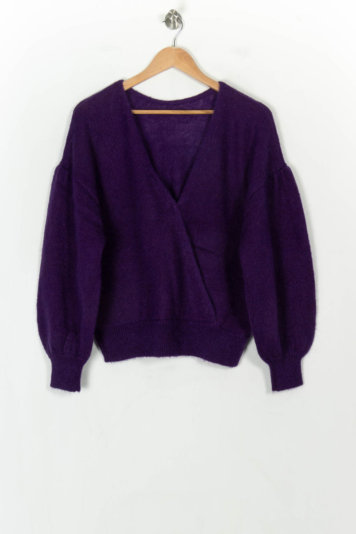 Pull Violet - Taille L/40 de la marque Petite Mendigote | PARAD119667 - Vendu par Paradigme - Image 5