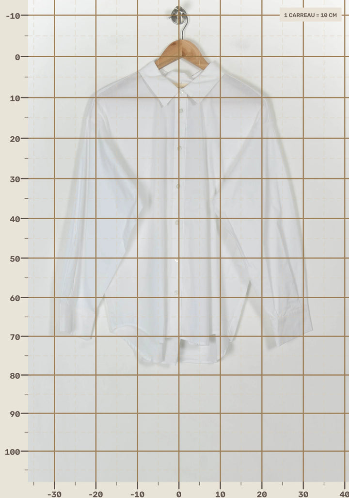 Chemise Blanche - Taille L/40 de la marque Petite Mendigote | PARAD119668 - Vendu par Paradigme - Image 4