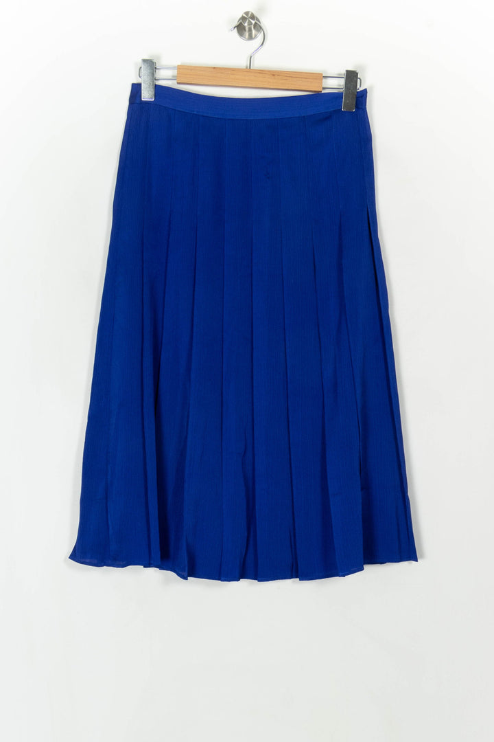 Jupe Plissée Bleue - Taille L/40 de la marque Petite Mendigote | PARAD119671 - Vendu par Paradigme - Image 2