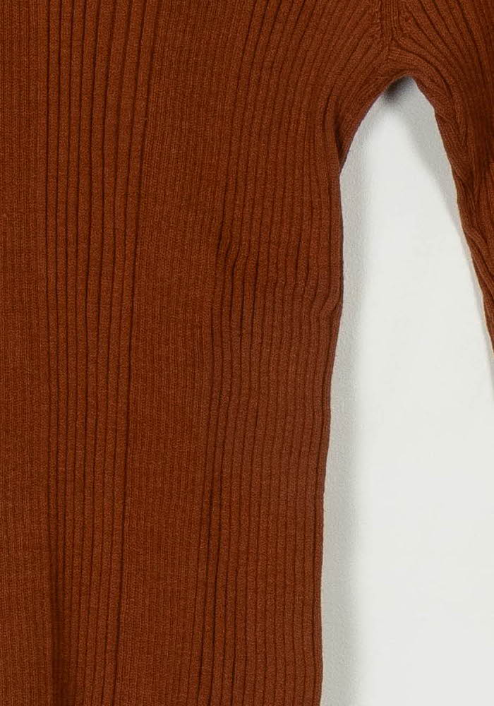 Pull Marron - Taille S/36 de la marque Petite Mendigote | PARAD119679 - Vendu par Paradigme - Image 3