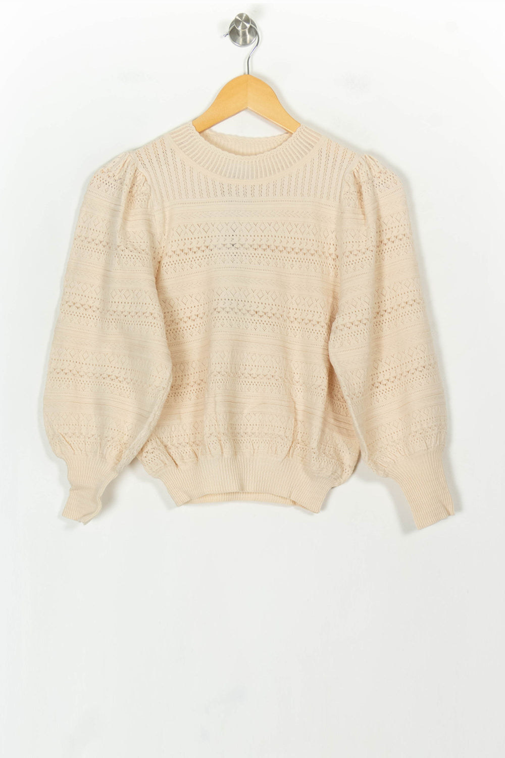 Pull Beige - Taille XS/34 de la marque Petite Mendigote | PARAD119681 - Vendu par Paradigme - Image 2