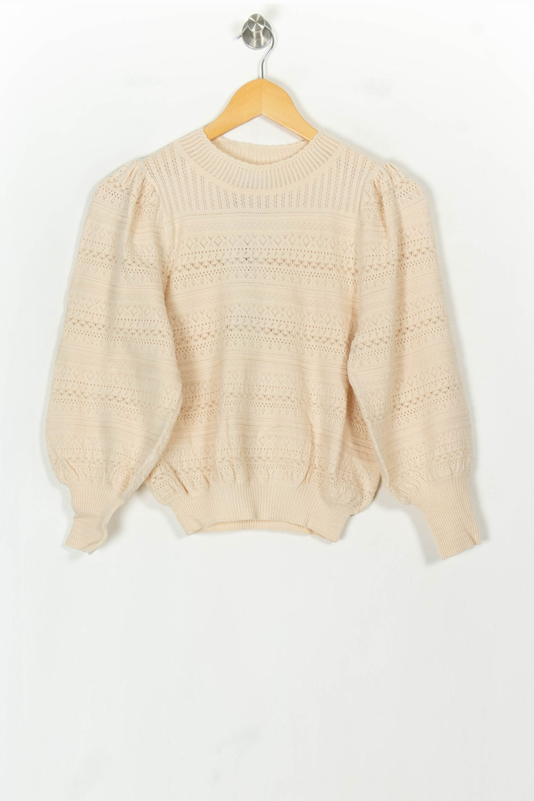 Pull Beige - Taille XS/34 de la marque Petite Mendigote | PARAD119681 - Vendu par Paradigme - Image 2