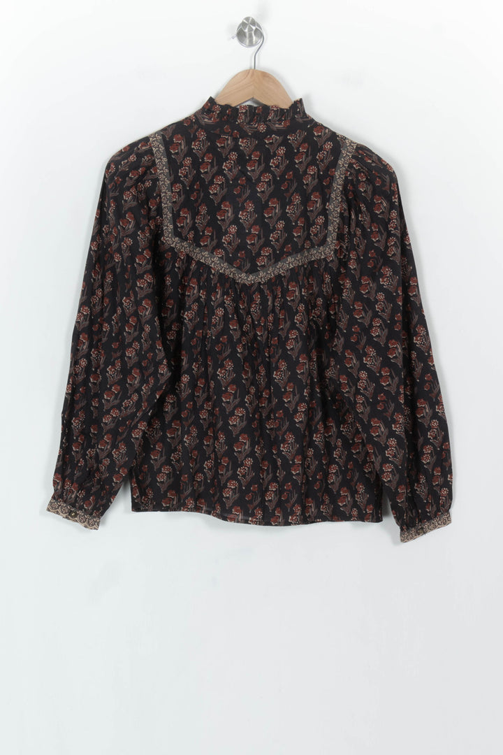Blouse Noire et Rouge - Taille XS/34 de la marque Petite Mendigote | PARAD119684 - Vendu par Paradigme - Image 5