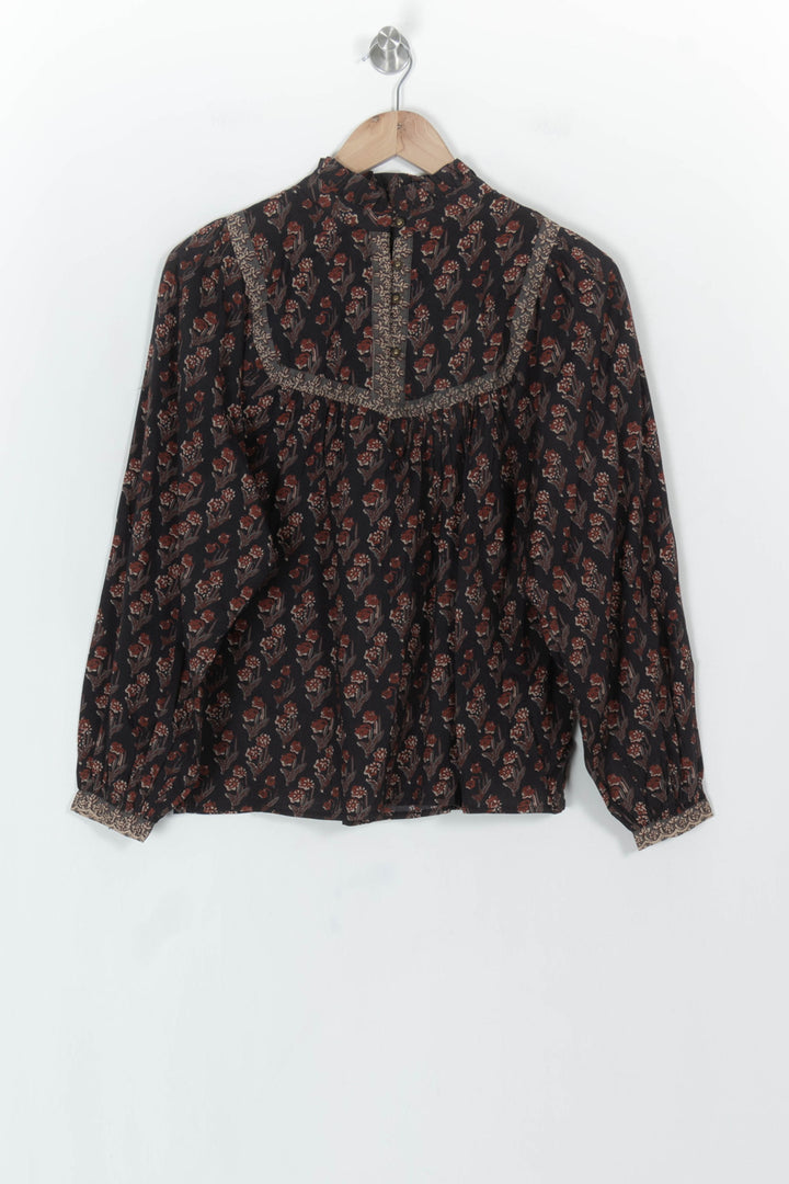 Blouse Noire et Rouge - Taille XS/34 de la marque Petite Mendigote | PARAD119684 - Vendu par Paradigme - Image 2