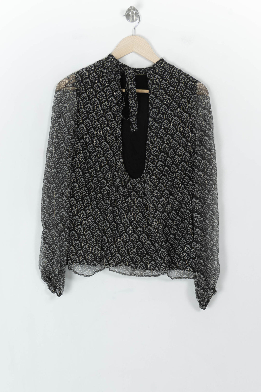 Blouse Noire et Blanche - Taille M/38 de la marque Petite Mendigote | PARAD119685 - Vendu par Paradigme - Image 5