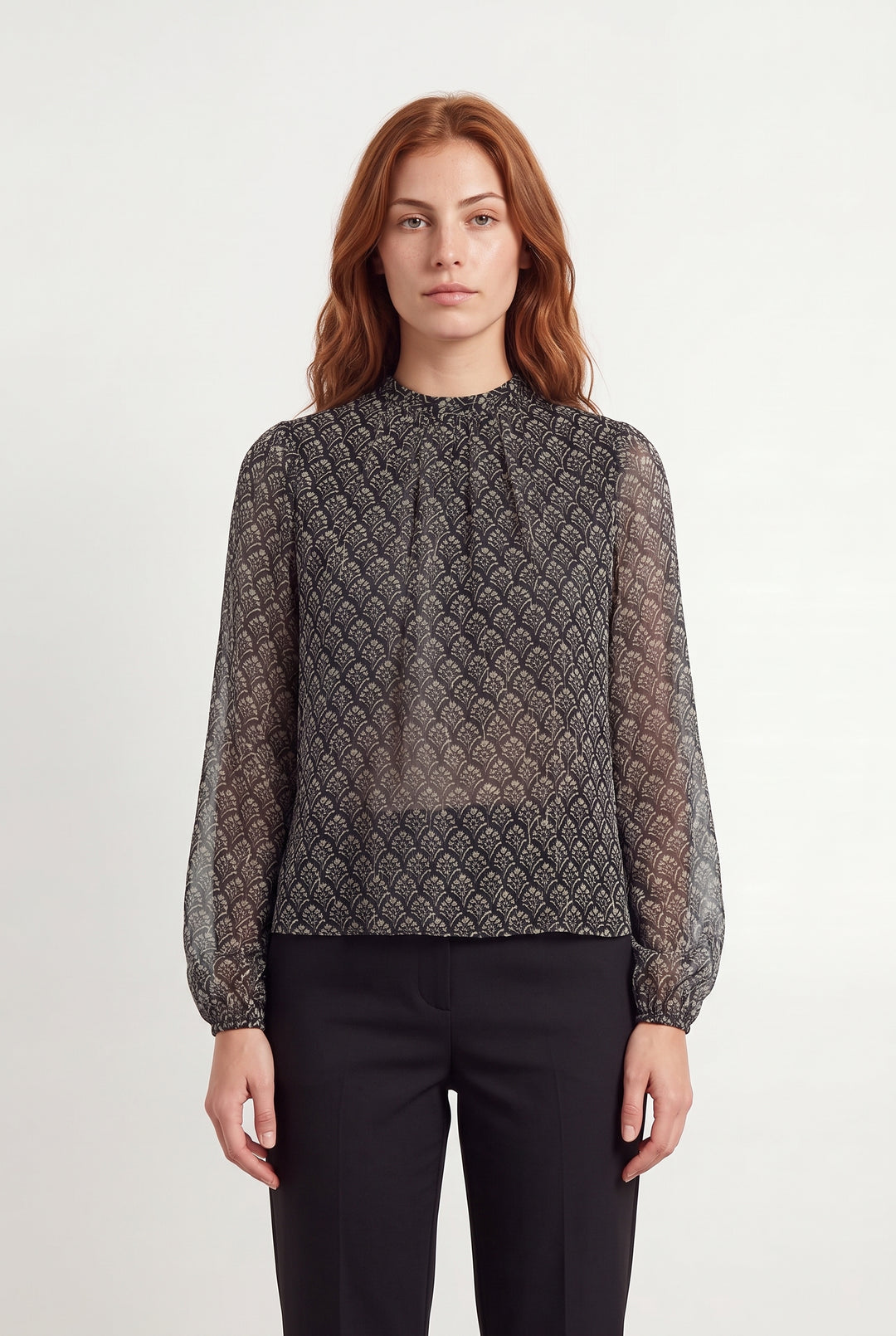 Blouse Noire et Blanche - Taille M/38 de la marque Petite Mendigote | PARAD119685 - Vendu par Paradigme - Image 1