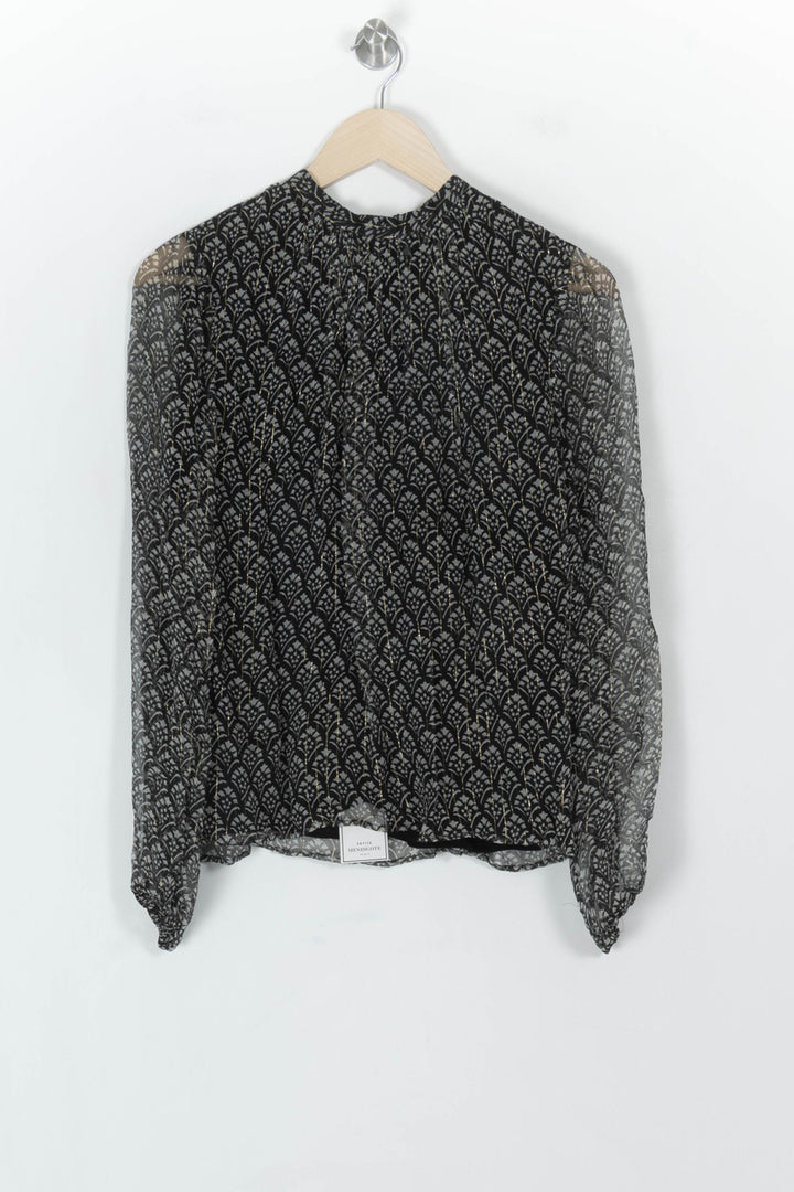 Blouse Noire et Blanche - Taille M/38 de la marque Petite Mendigote | PARAD119685 - Vendu par Paradigme - Image 2