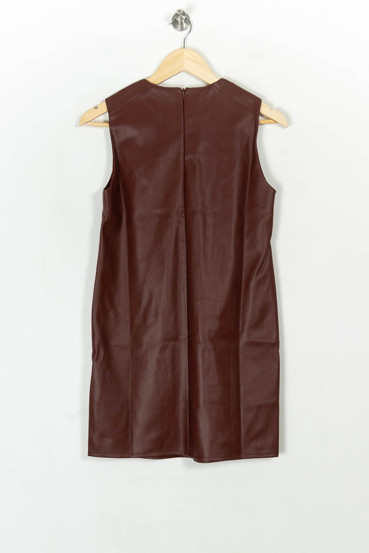 Robe Sans Manches Bordeaux - Taille XS/34 de la marque Petite Mendigote | PARAD119693 - Vendu par Paradigme - Image 5