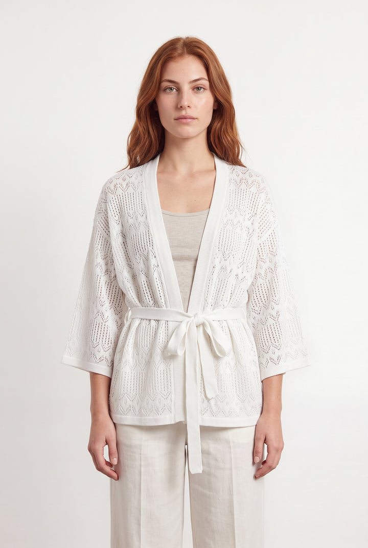 Gilet Blanc - Taille T.U. de la marque Petite Mendigote | PARAD119704 - Vendu par Paradigme - Image 1
