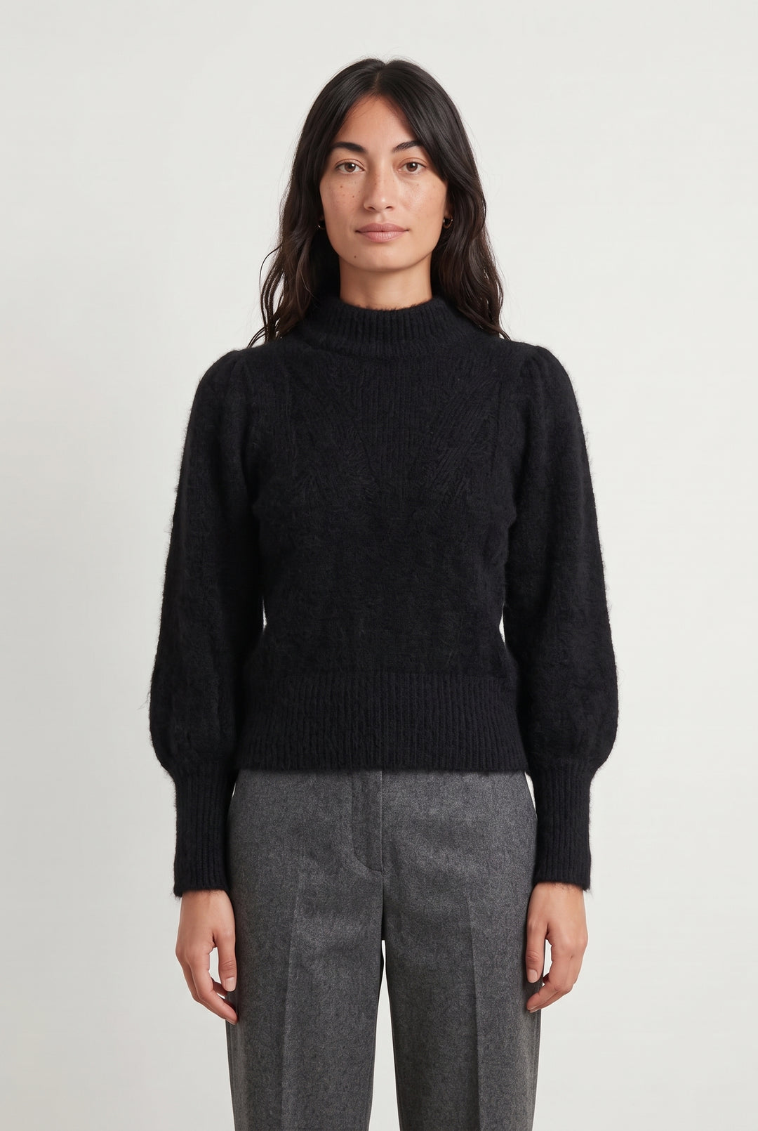 Pull Noir - Taille M/38 de la marque Petite Mendigote | PARAD119706 - Vendu par Paradigme - Image 1