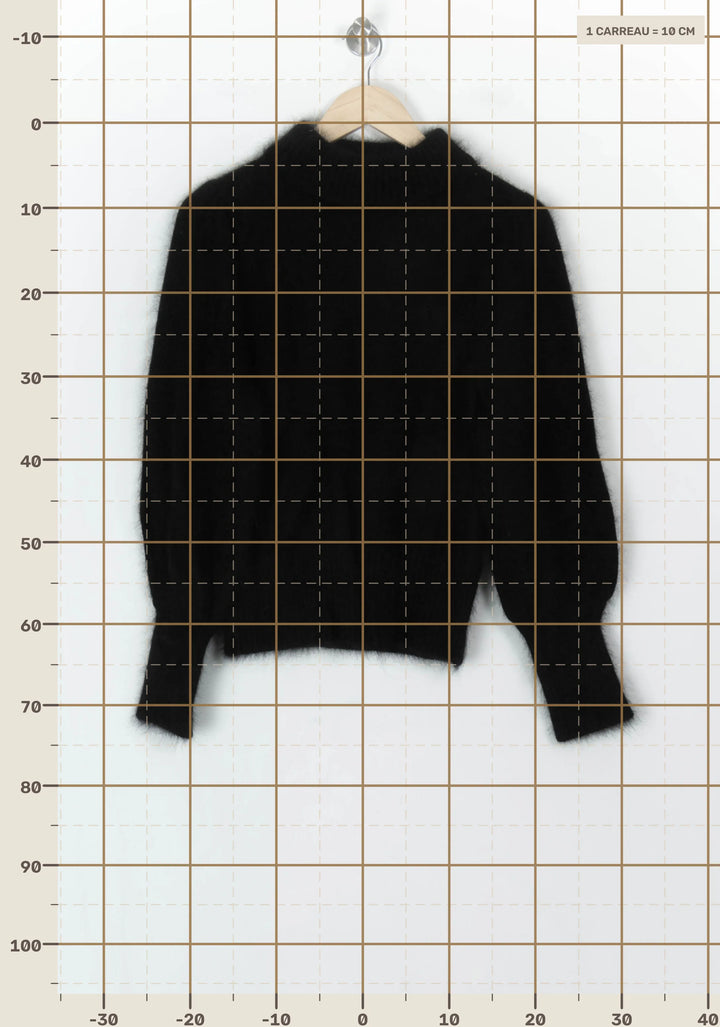 Pull Noir - Taille M/38 de la marque Petite Mendigote | PARAD119706 - Vendu par Paradigme - Image 4