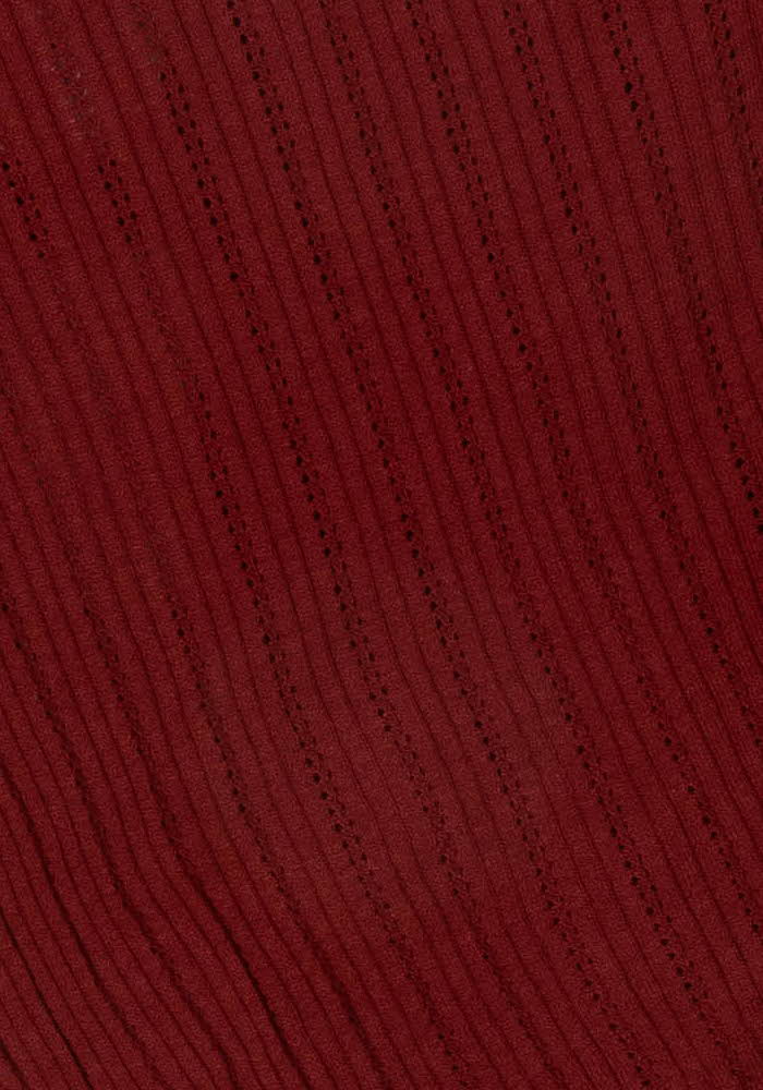 Pull Bordeaux - Taille L/40 de la marque Petite Mendigote | PARAD119708 - Vendu par Paradigme - Image 3