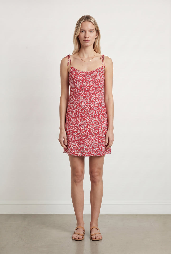 Robe Rouge et Blanche - Taille S/36 de la marque Petite Mendigote | PARAD119710 - Vendu par Paradigme - Image 1