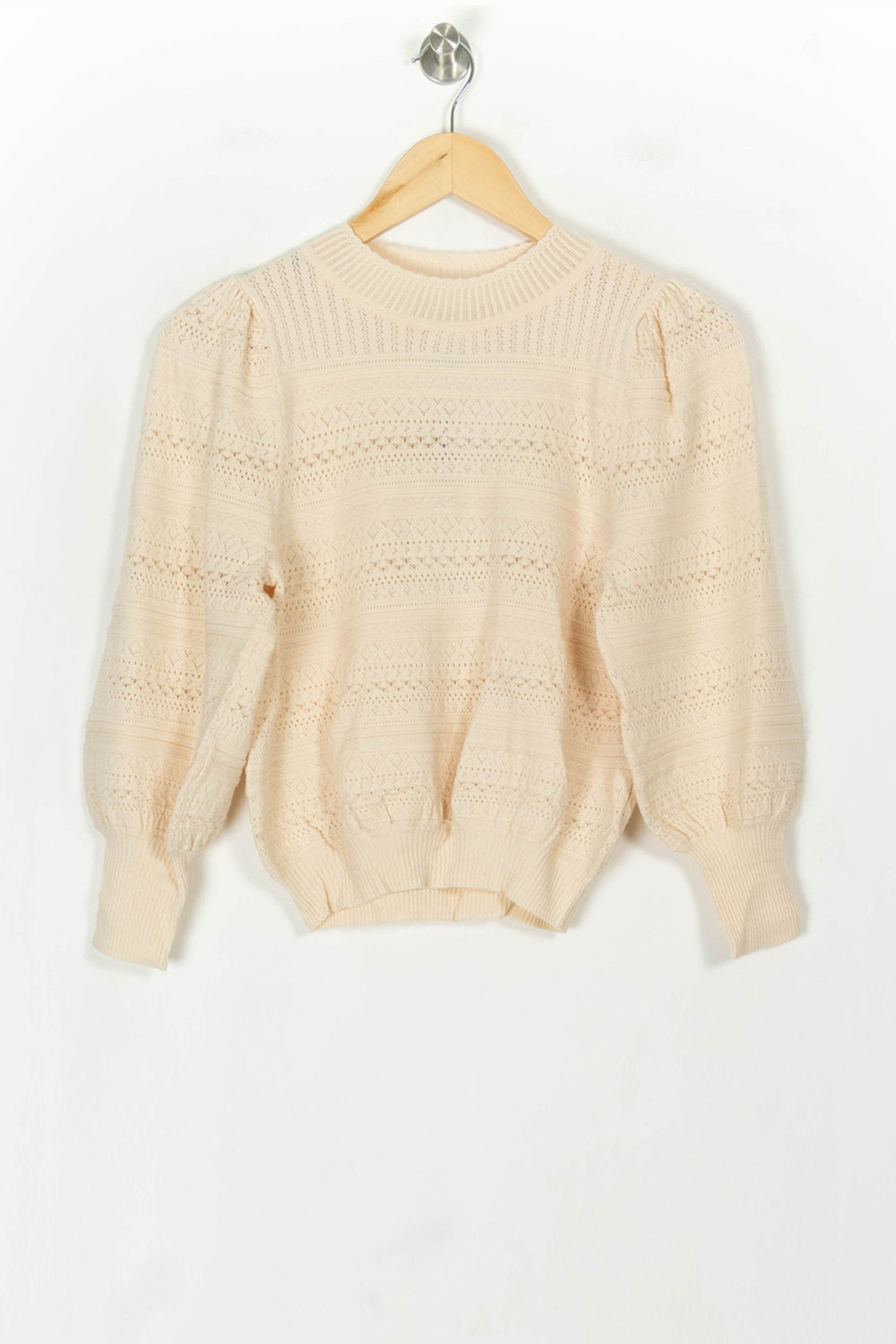 Pull Beige - Taille XS/34 de la marque Petite Mendigote | PARAD119712 - Vendu par Paradigme - Image 2