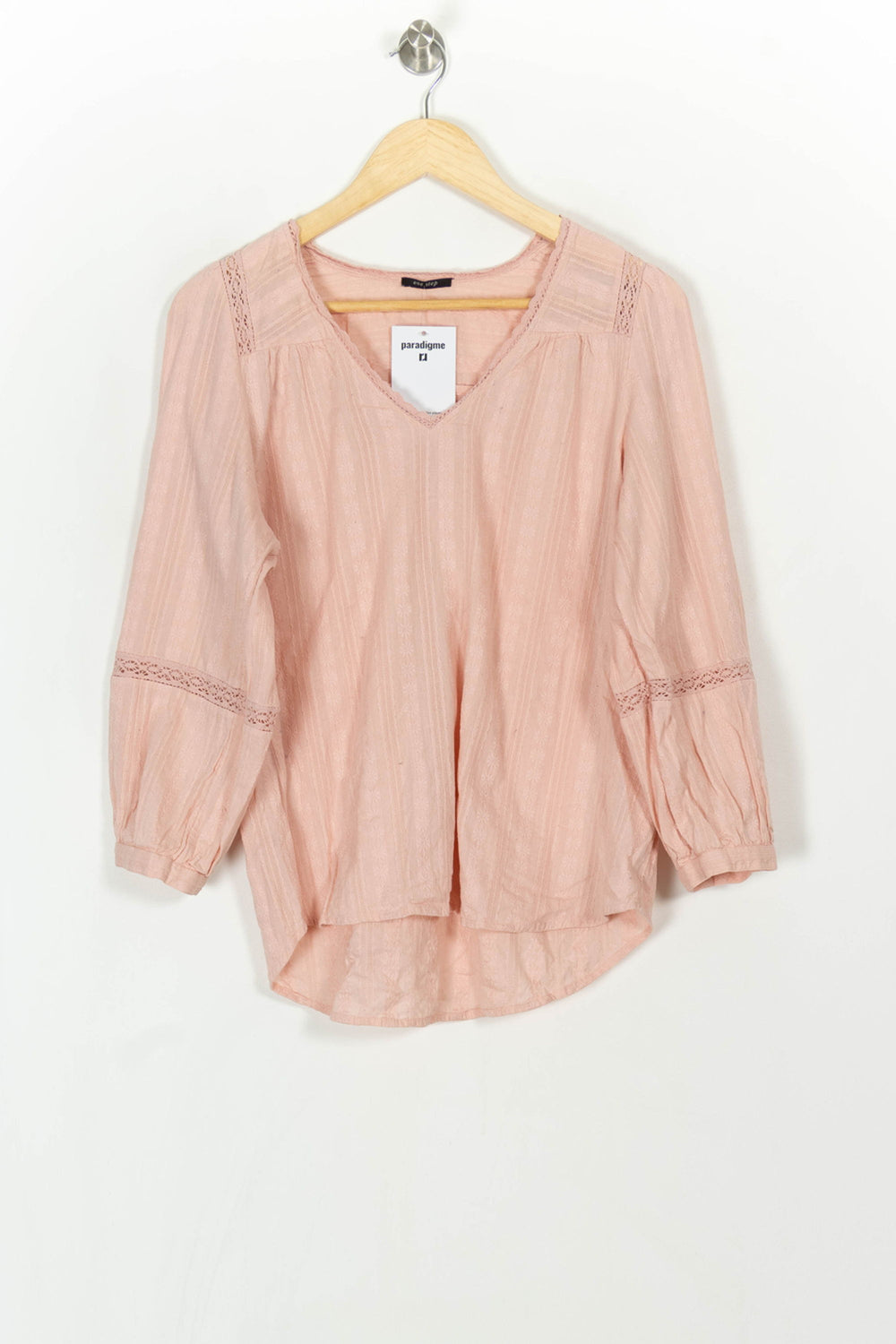 Blouse Rose - Taille L/40 de la marque One Step | PARAD119718 - Vendu par Paradigme - Image 2