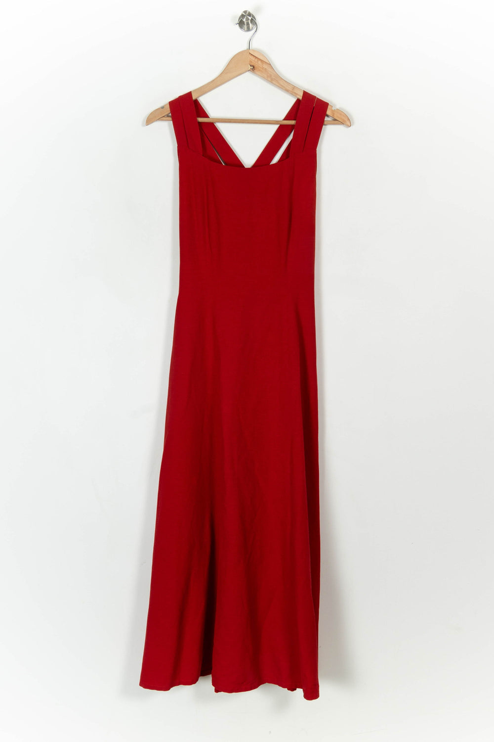 Robe Longue Rouge - Taille L/40 de la marque ZAPA | PARAD119725 - Vendu par Paradigme - Image 2