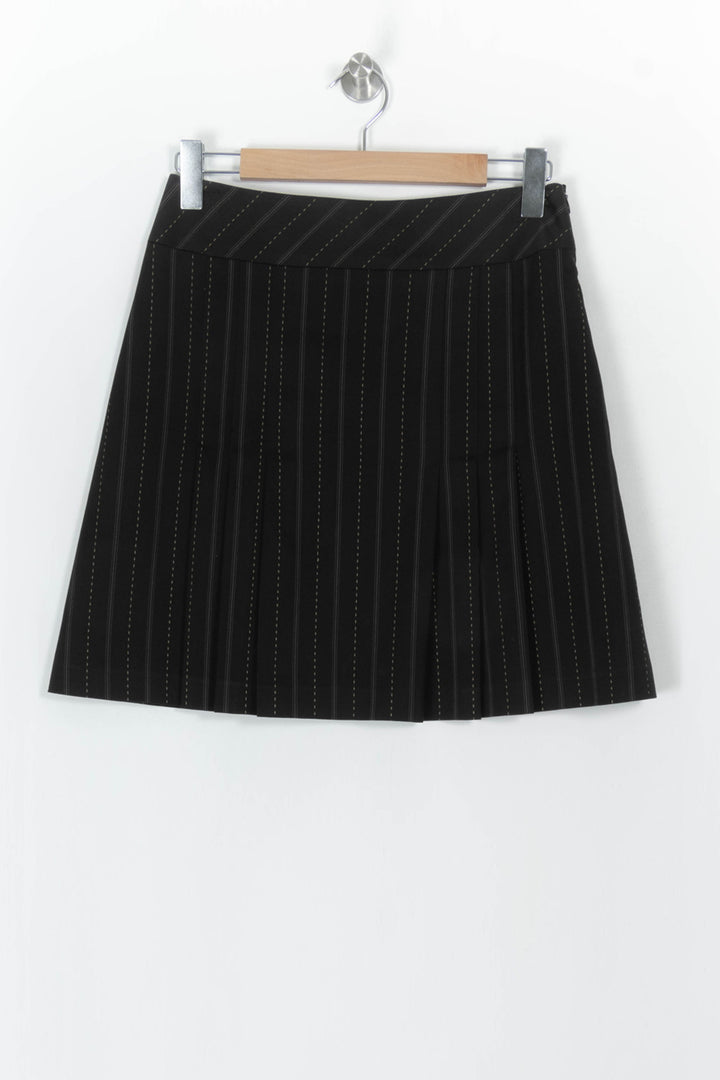 Jupe Plissée Noire - Taille L/40 de la marque Caroll | PARAD119735 - Vendu par Paradigme - Image 2