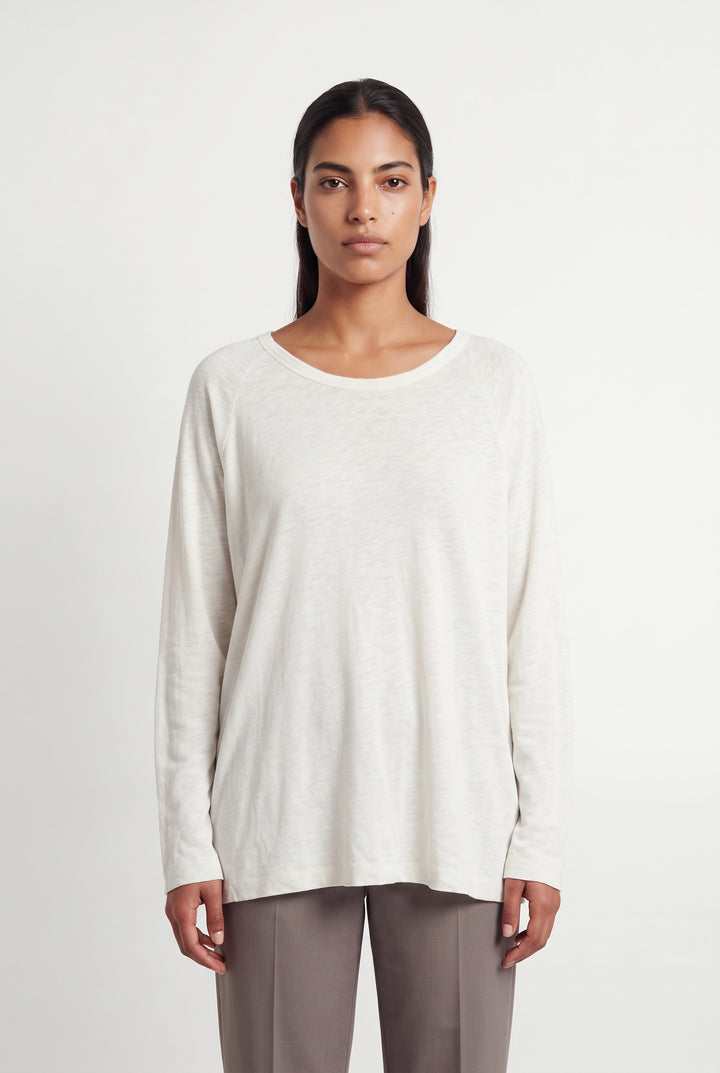 Pull Blanc - Taille L/40 de la marque American Vintage | PARAD119737 - Vendu par Paradigme - Image 1