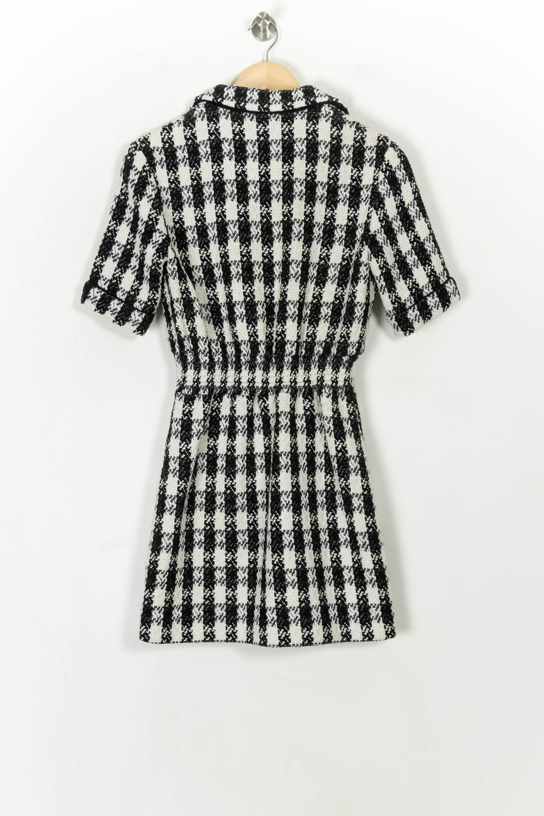 Robe Courte Noire et Blanche - Taille S/36 de la marque Maje | PARAD119739 - Vendu par Paradigme - Image 5