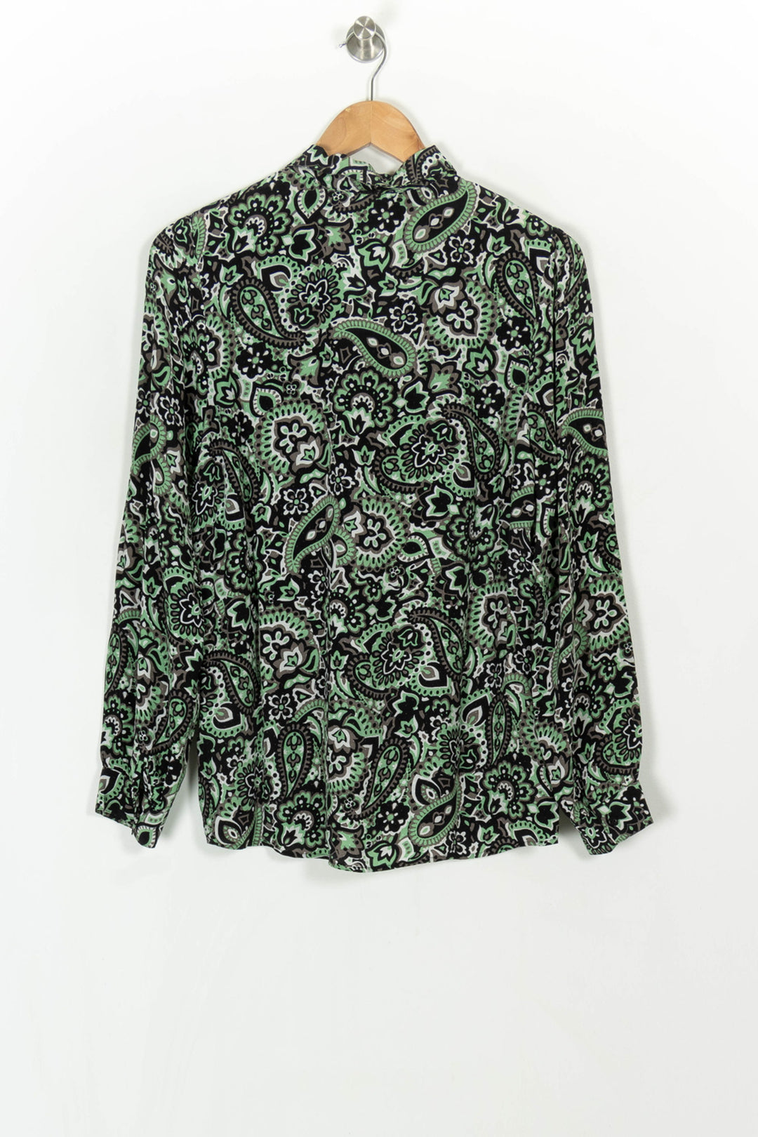 Chemise Verte et Noire - Taille S/36 de la marque IKKS | PARAD119740 - Vendu par Paradigme - Image 5
