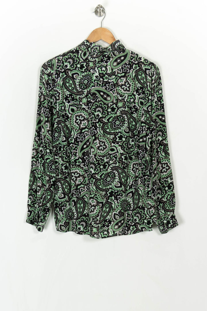 Chemise Verte et Noire - Taille S/36 de la marque IKKS | PARAD119740 - Vendu par Paradigme - Image 5