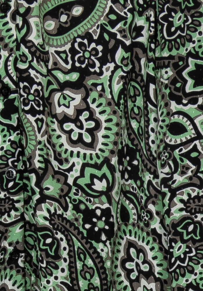 Chemise Verte et Noire - Taille S/36 de la marque IKKS | PARAD119740 - Vendu par Paradigme - Image 3