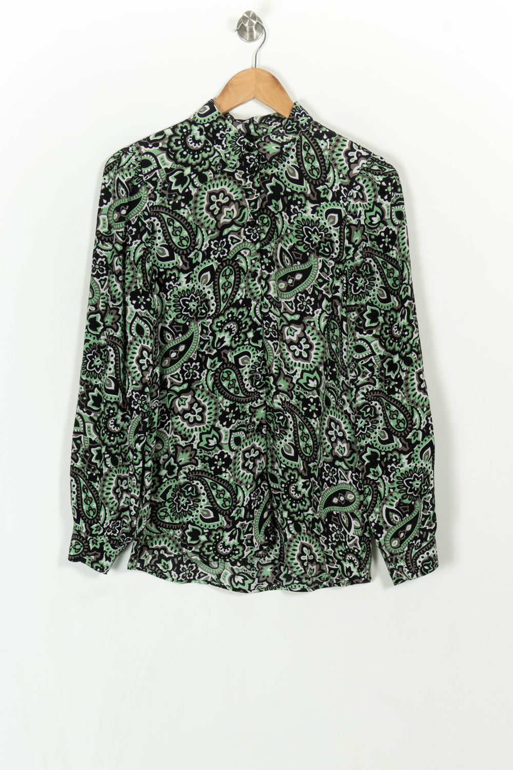 Chemise Verte et Noire - Taille S/36 de la marque IKKS | PARAD119740 - Vendu par Paradigme - Image 2