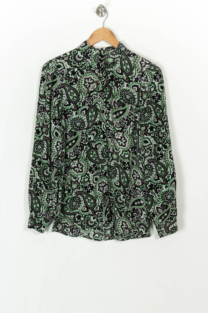 Chemise Verte et Noire - Taille S/36 de la marque IKKS | PARAD119740 - Vendu par Paradigme - Image 2