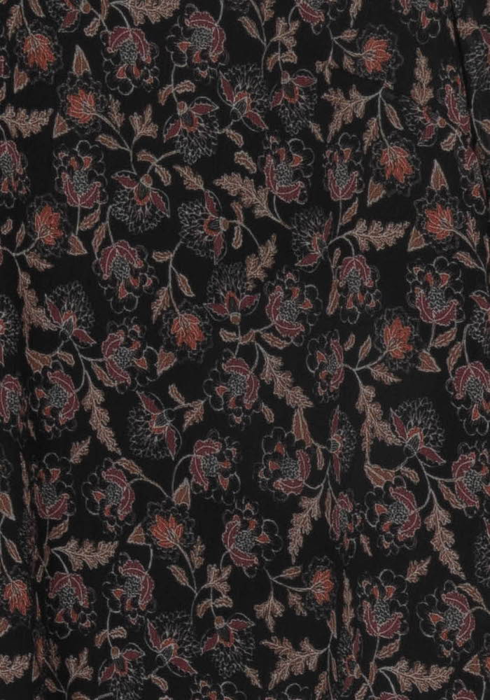 Blouse Noire et Fleurie - Taille S/36 de la marque One Step | PARAD119752 - Vendu par Paradigme - Image 3